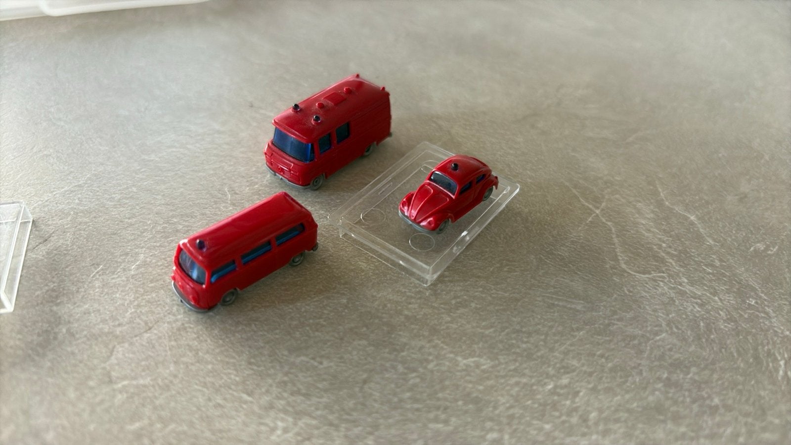 N spoor Wiking Modelauto's Brandweer - Set van 3, Ophalen of Verzenden, Zo goed als nieuw, Auto