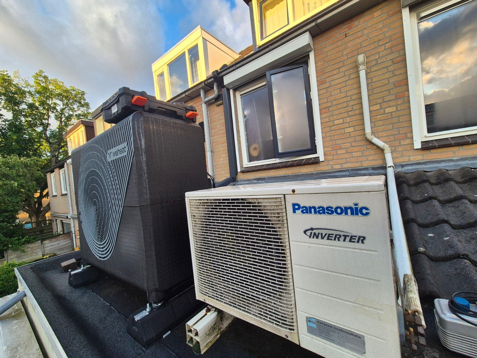 Panasonic R410a Airco - Koelen & Verwarmen (700W/800W), Ophalen, Gebruikt, Verwarmen, Minder dan 60 m³