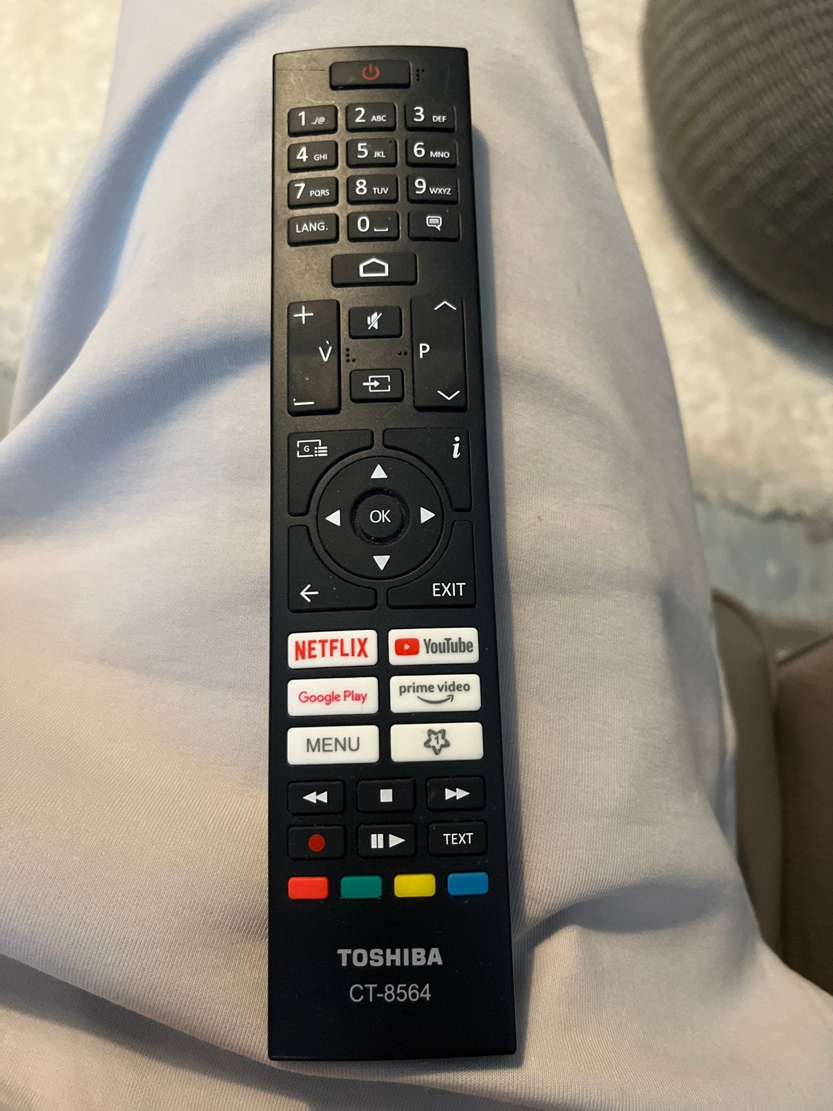 Toshiba CT-8564 Afstandsbediening voor Smart TV, Ophalen of Verzenden, Zo goed als nieuw, Origineel, Tv