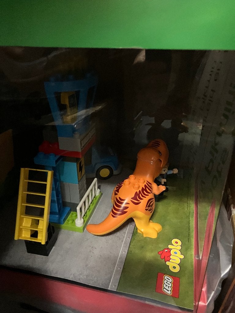 Lego duplo dino display, Ophalen, Zo goed als nieuw, Duplo