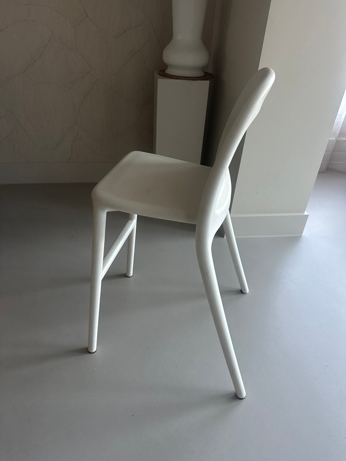Ikea Urban kinderstoel Carl Öjerstam - Wit, Ophalen, Kunststof, Gebruikt, Wit