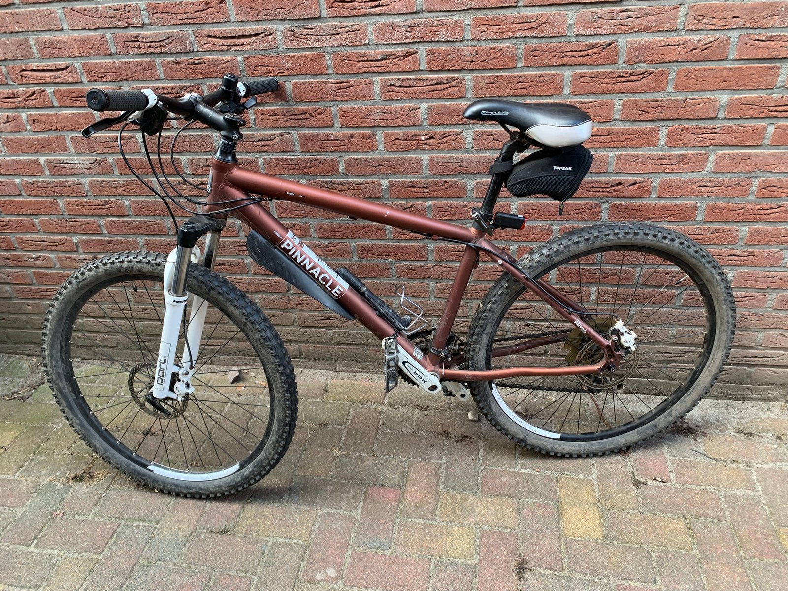 Pinnacle Jarrah 4 (top model destijds) in maat M (26 inch), Gebruikt, Hardtail, Schijfrem, Ophalen