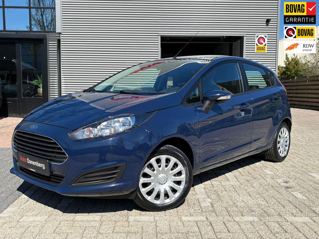 Ford Fiesta 1.0 Style Nieuwe APK, Euro 5, Stof, 40 €/maand, Zwart