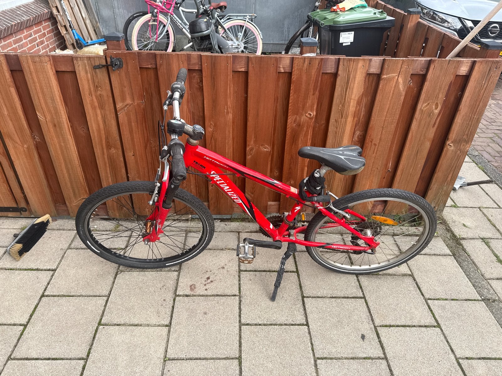Specialized Hotrock kinderfiets rood, Overige merken, Gebruikt, Velgrem, Versnellingen
