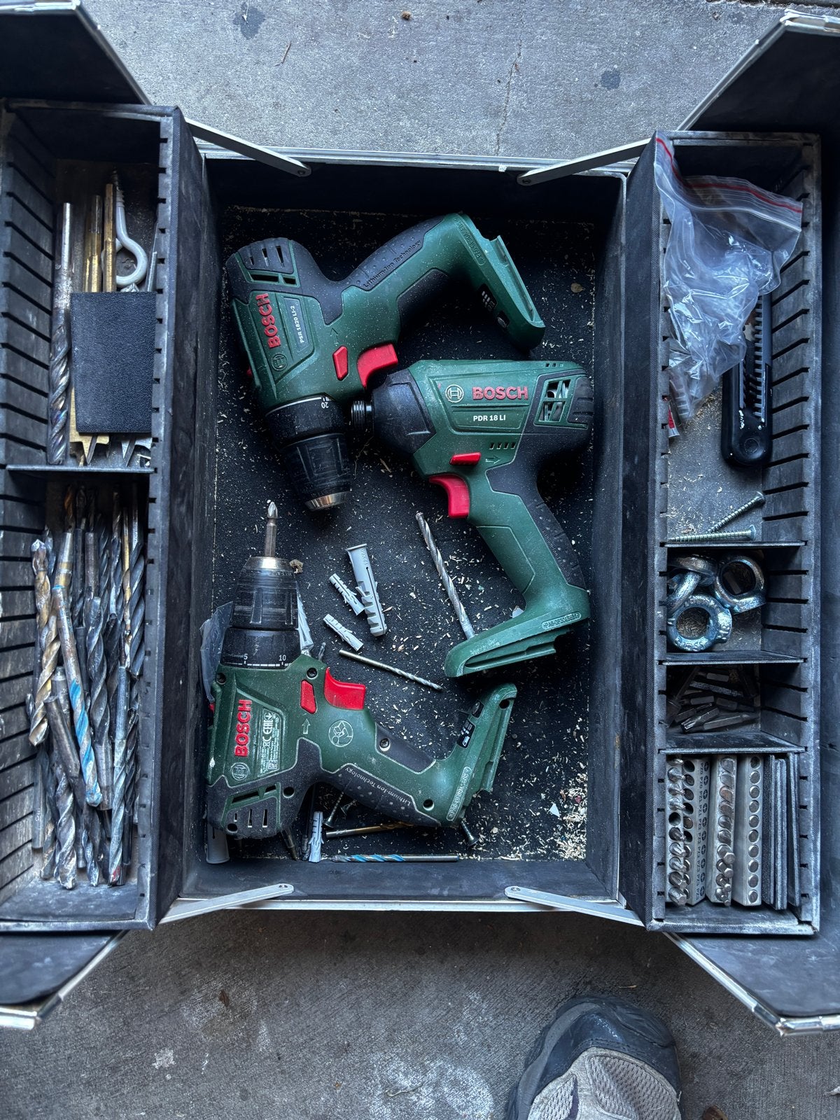 Bosch Boor- en Schroefmachines met accessoires