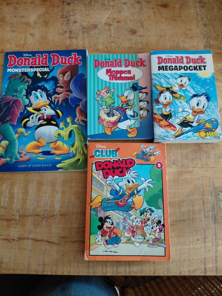 4 x Donald Duck, Boeken, Stripboeken, Ophalen of Verzenden