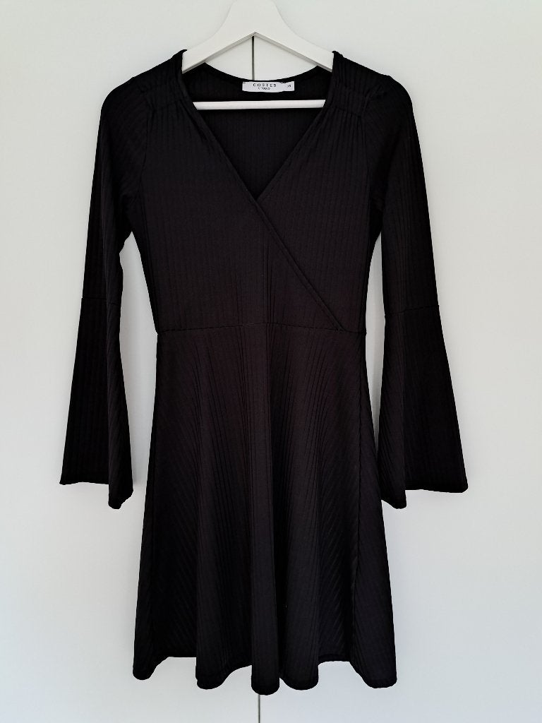 Mooi zwart jurkje XS /34 Costes Studio jurk - als NIEUW, Zwart, Ophalen of Verzenden, Zo goed als nieuw, Costes