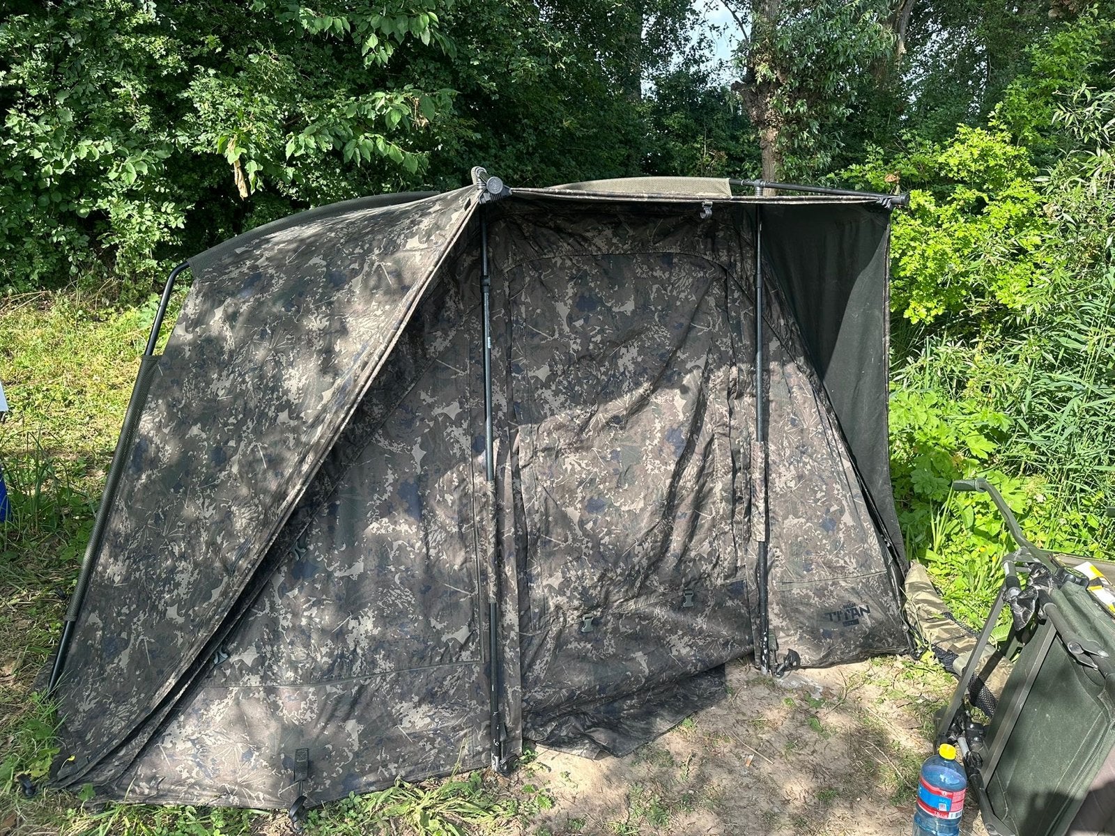 Nash titan t1 camo met overwrap, Watersport en Boten, Ophalen of Verzenden, Zo goed als nieuw, Overige typen