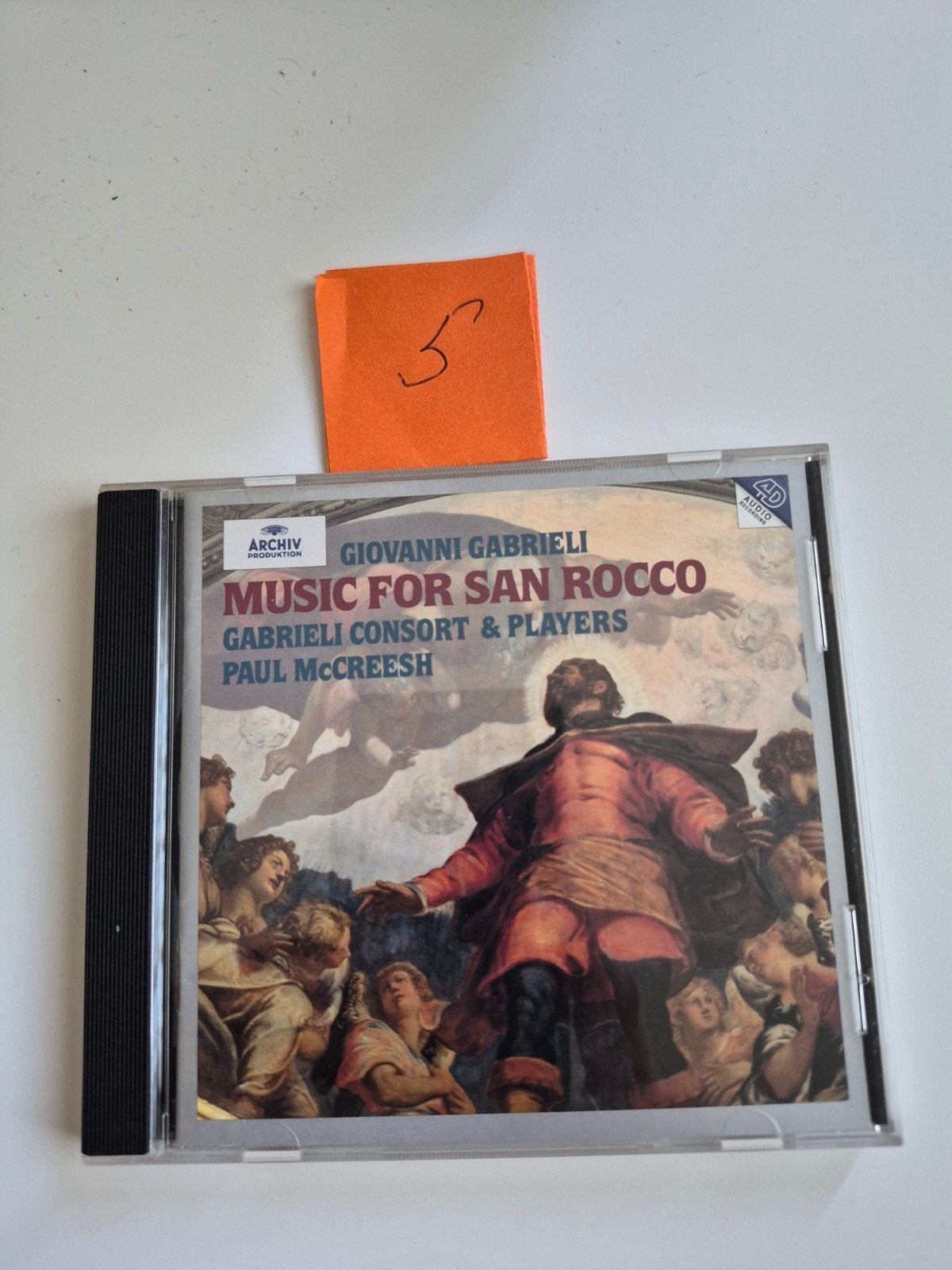 Giovanni Gabrieli - Music for San Rocco CD, Gebruikt, Overige componisten, Ophalen of Verzenden, Orkest of Ballet