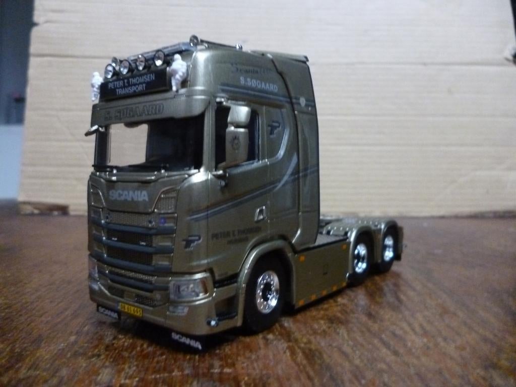 WSI Scania Peter T. Thomsen met certificaat, Ophalen of Verzenden, Nieuw, Bus of Vrachtwagen, Wsi