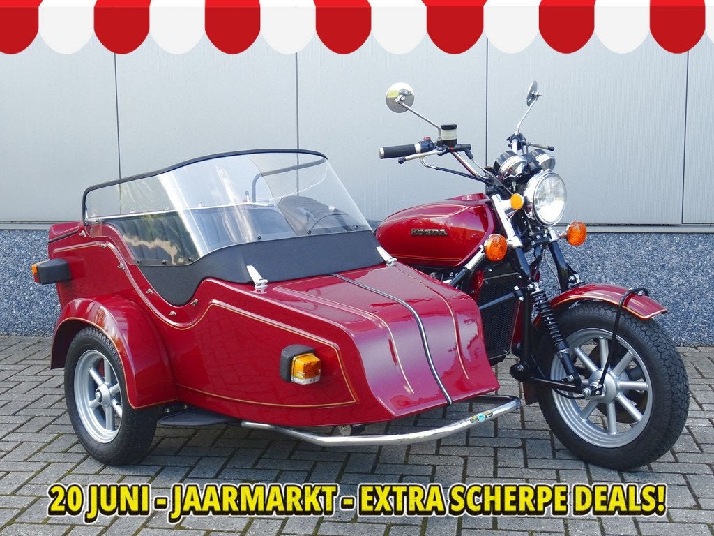 Honda GL 1000 GOLDWING ZIJSPAN (bj 1976), Meer dan 35 kW, Overig, 999 cc