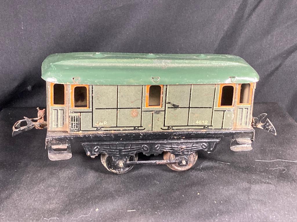 JEP 4632 blikken trein wagon spoor O, Antiek en Kunst, Ophalen of Verzenden