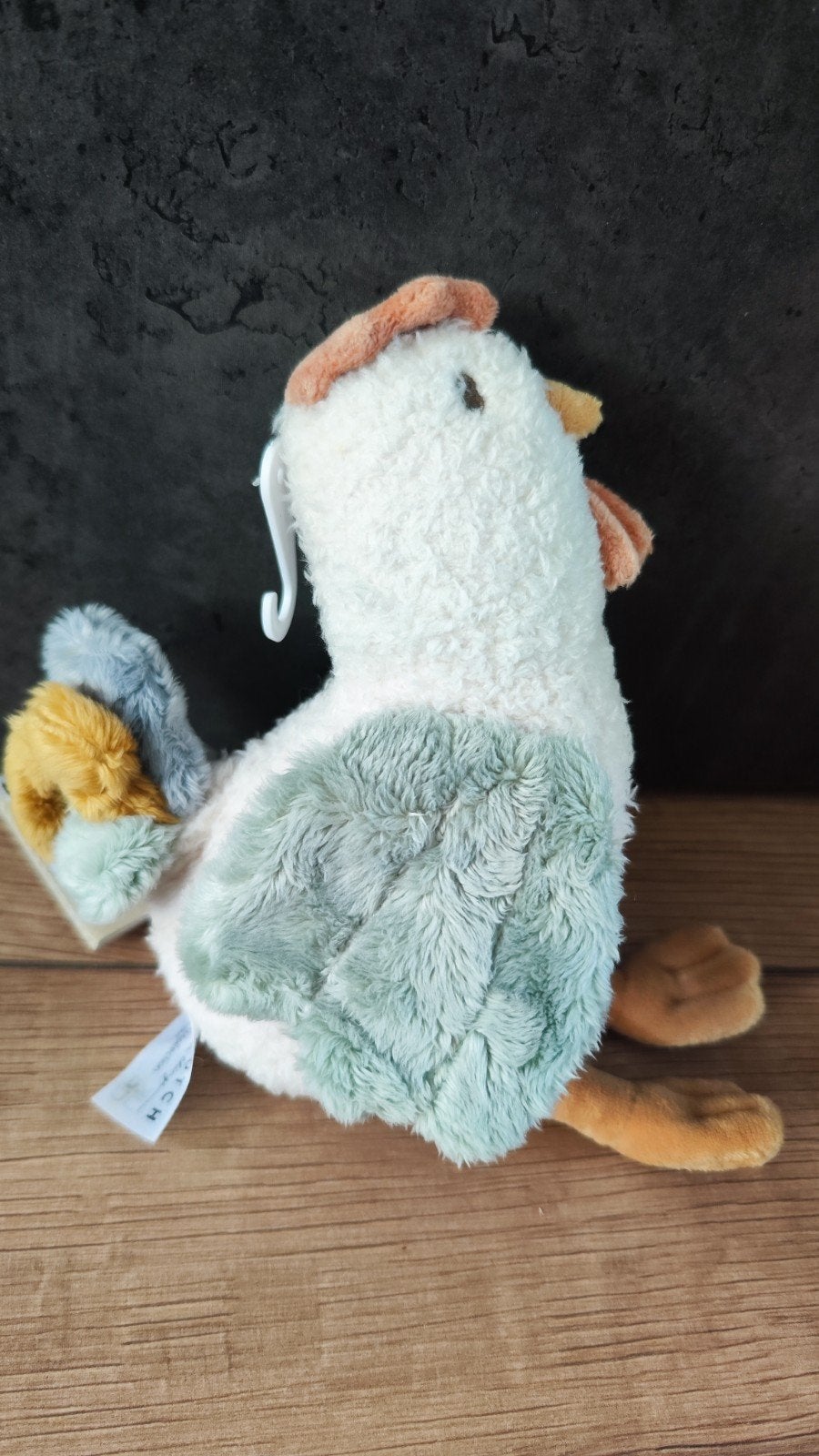 Little Dutch Little Farm Kip Knuffel 17 cm, Overige karakters, Little Dutch, Overige typen, Nieuw