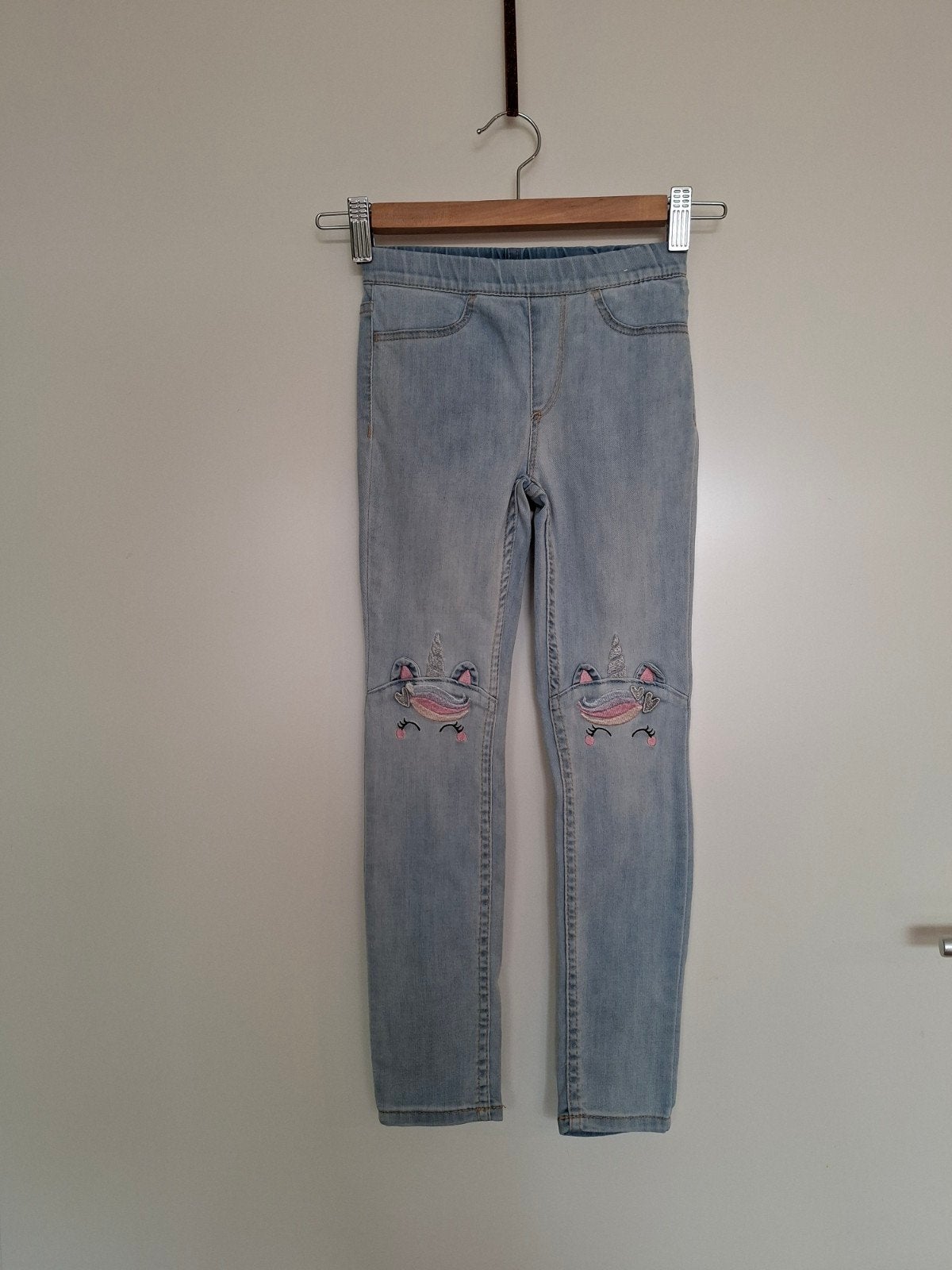 H&M jegging maat 122 z.g.a.n., Broek, Meisje, H&M, Ophalen of Verzenden