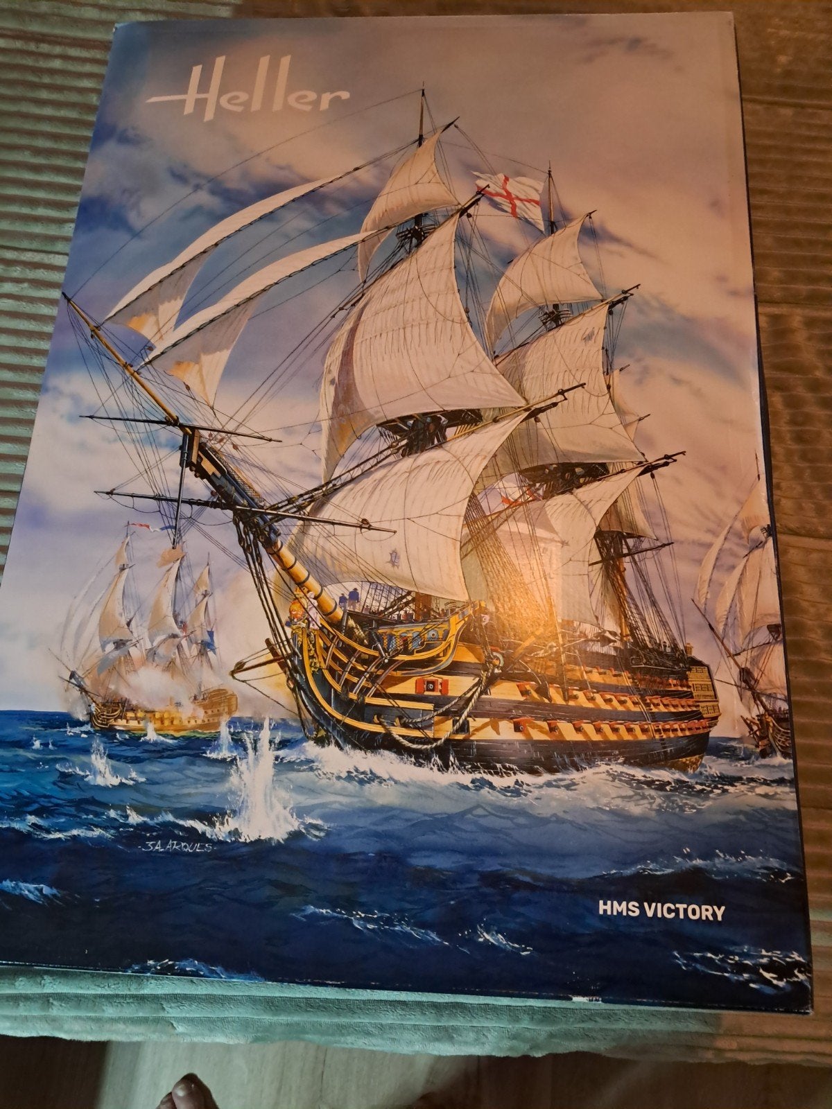 Heller HMS Victory Modelbouwkit Schaal 1:100 - Admiraal, Nel, Ophalen of Verzenden, Nieuw, 1:50 tot 1:200, Heller