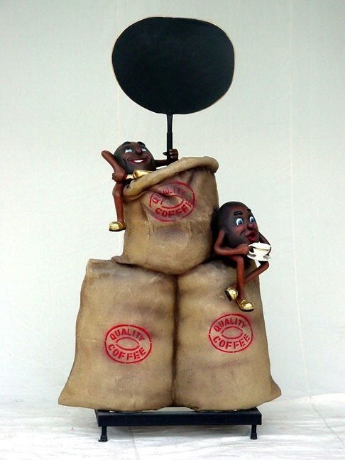 Coffee Bean - Koffieboon - 58 cm, Ophalen, HorecaBeelden, Overige typen, Nieuw