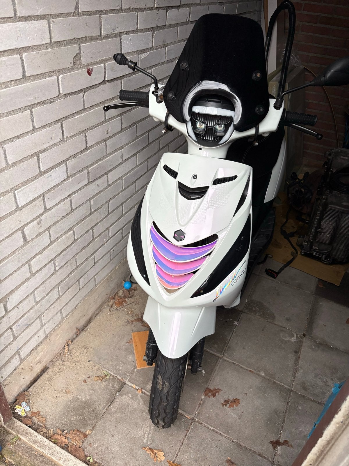 Piaggio Zip 4-takt 2006 met officiële milieuzone ontheffing, Ophalen, Gebruikt, Benzine, Piaggio