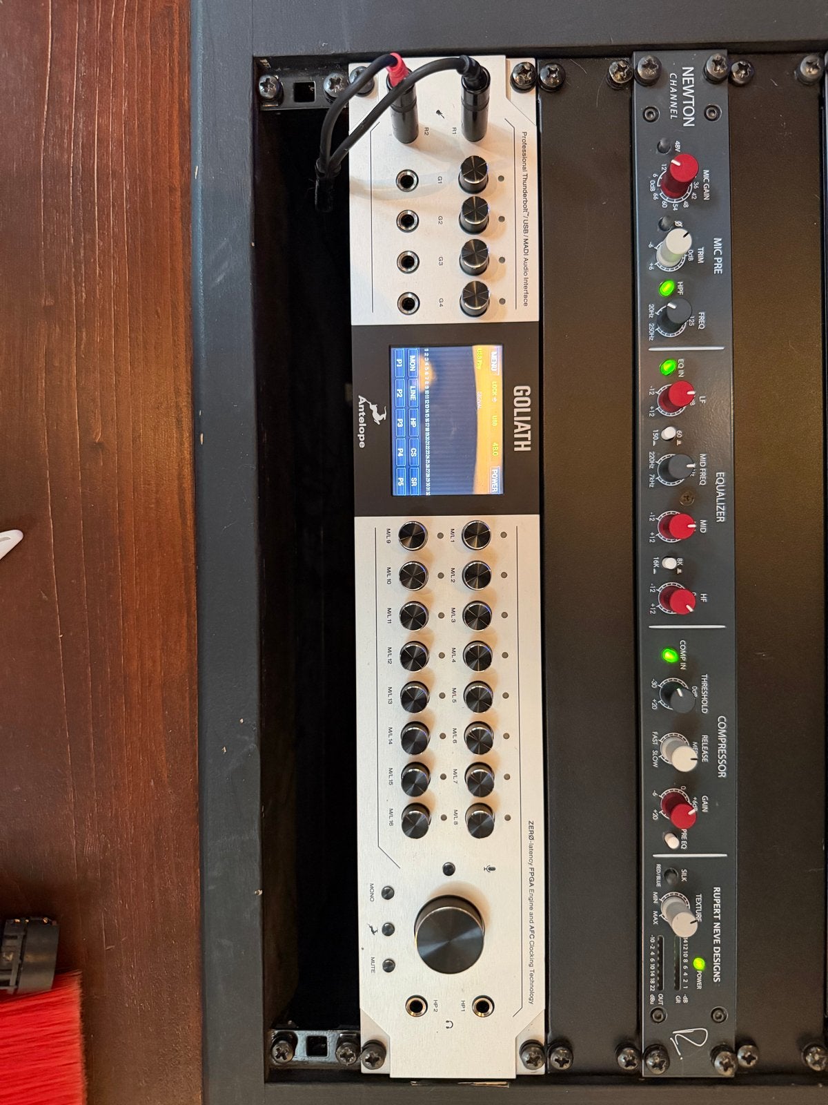 Antelope Audio Goliath Thunderbolt/USB/MADI Audio Interface, Ophalen of Verzenden, Zo goed als nieuw