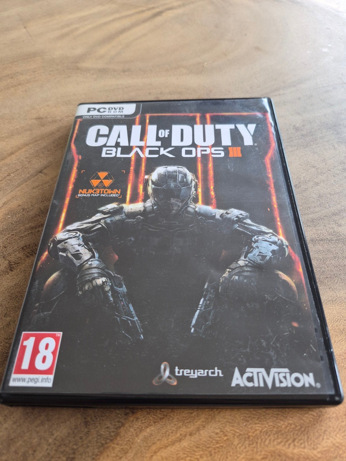 Call of Duty Black Ops III PC DVD ROM, Spelcomputers en Games, Games | Pc, Online, Gebruikt, Vanaf 18 jaar, Shooter