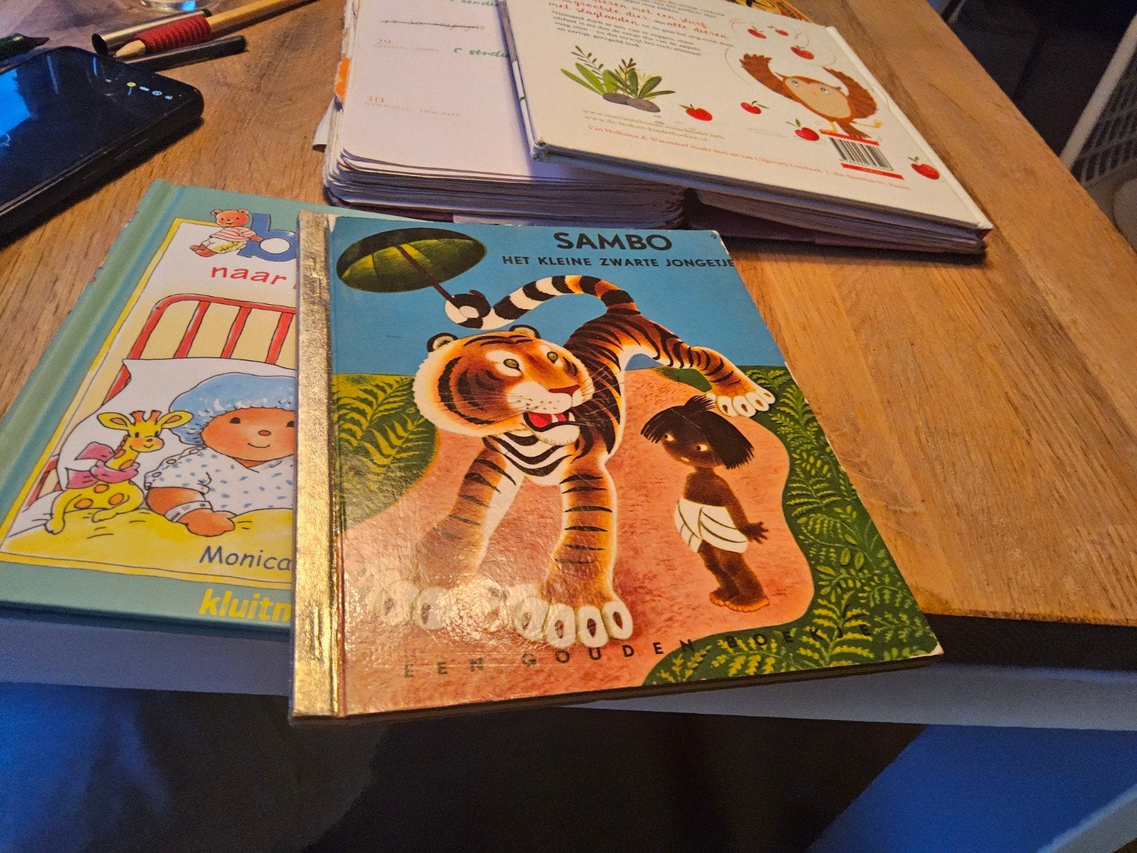 Sambo het kleine zwarte jongetje - Gouden Boekje, Gelezen, Annie M.G. Schmidt, Fictie algemeen, Ophalen of Verzenden