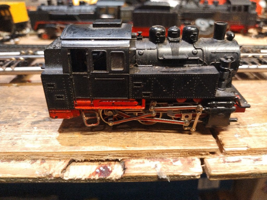 Fleischmann tender locomotief, Gebruikt, Fleischmann, Ophalen of Verzenden, Analoog