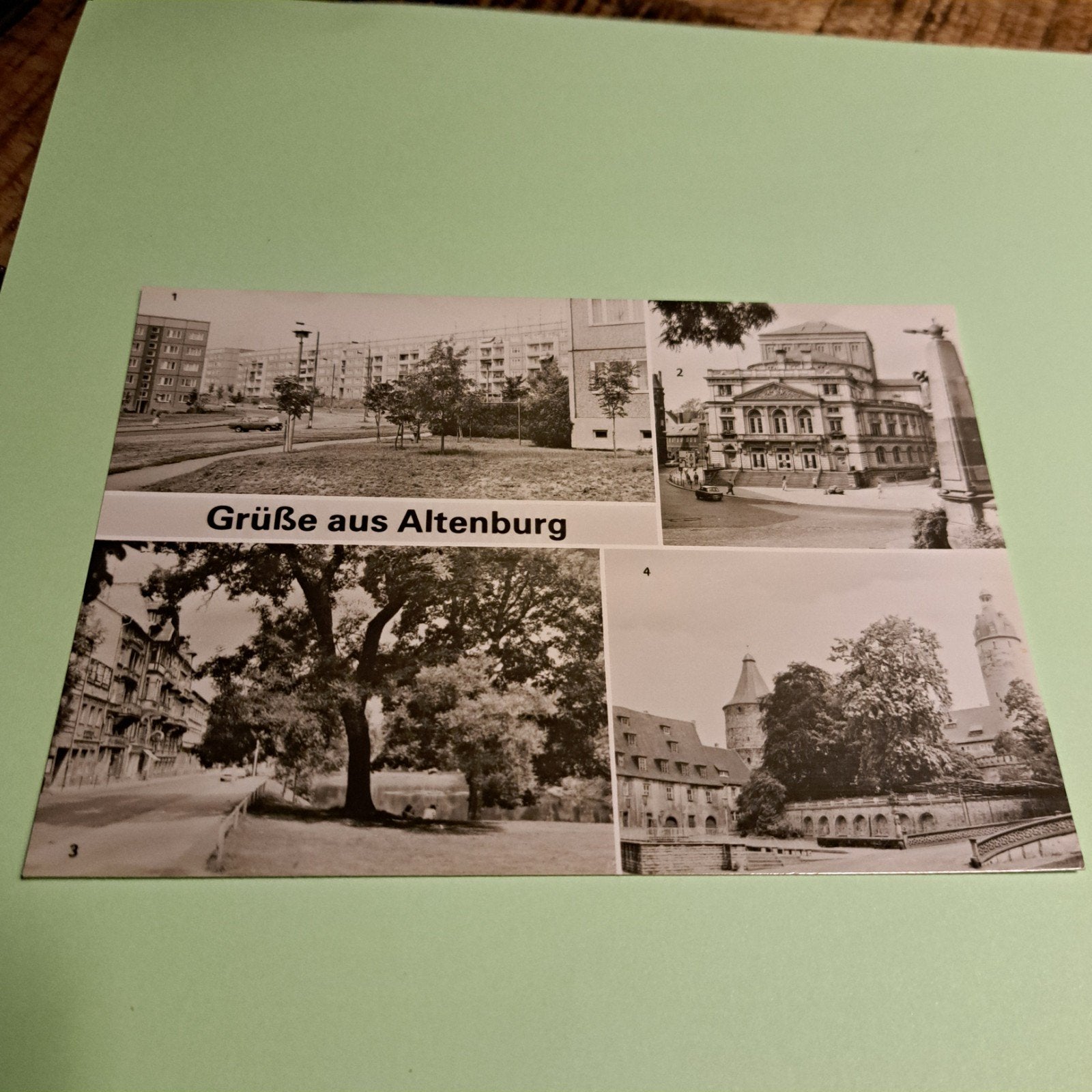 Ansichtkaart Grüβe aus Altenburg (DDR), Ophalen of Verzenden, 1960 tot 1980, Ongelopen, Duitsland