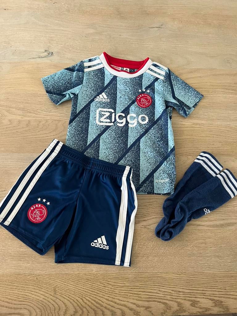 Officieel Ajax tenue, maat 98, Ophalen of Verzenden, Gebruikt, Jongen of Meisje, Setje
