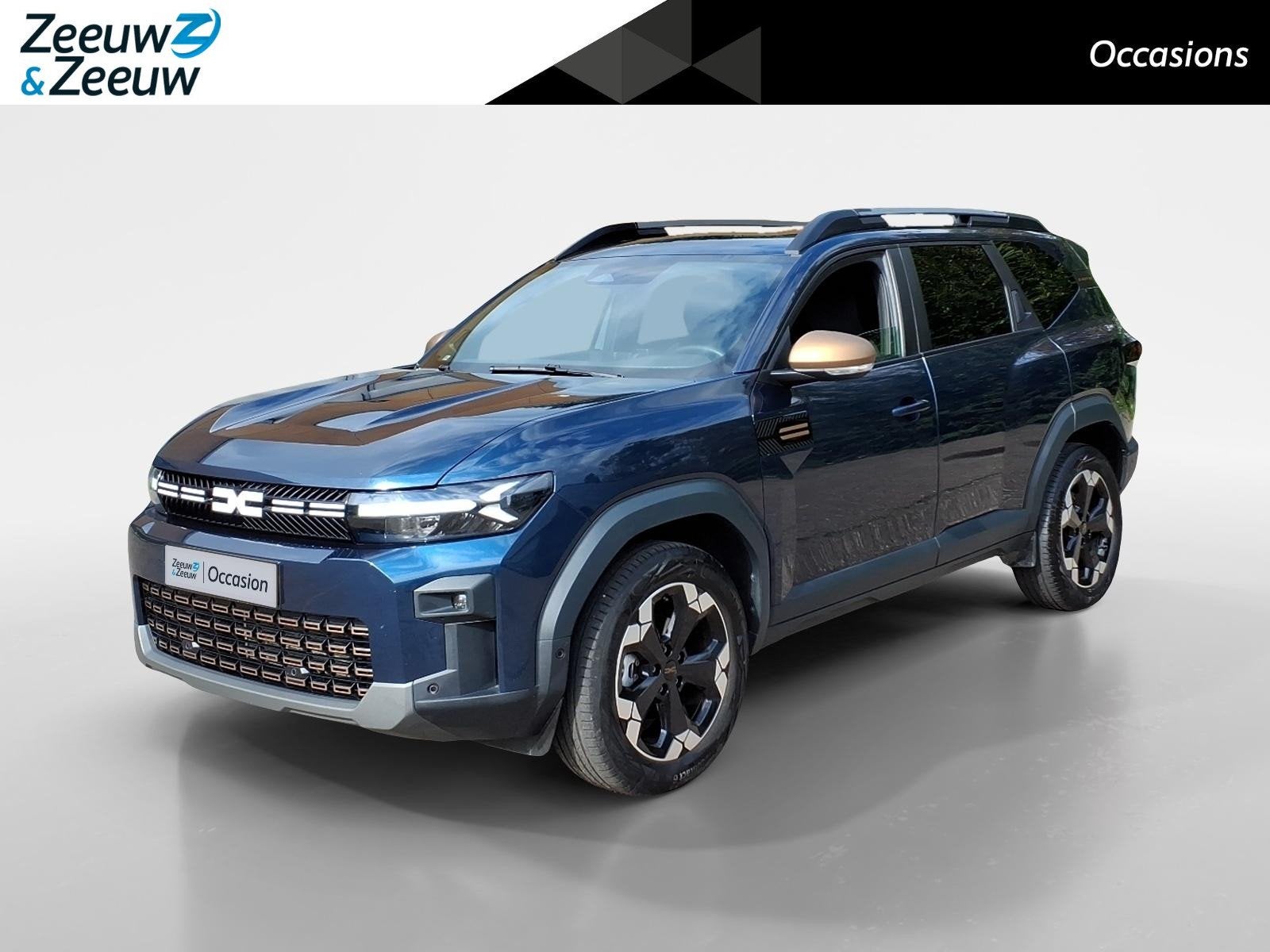Dacia Bigster 1.8 Hybrid 155 Extreme Automaat | Elct.Schuifd, Auto's, Gebruikt, Blauw, Bedrijf, 1000 kg