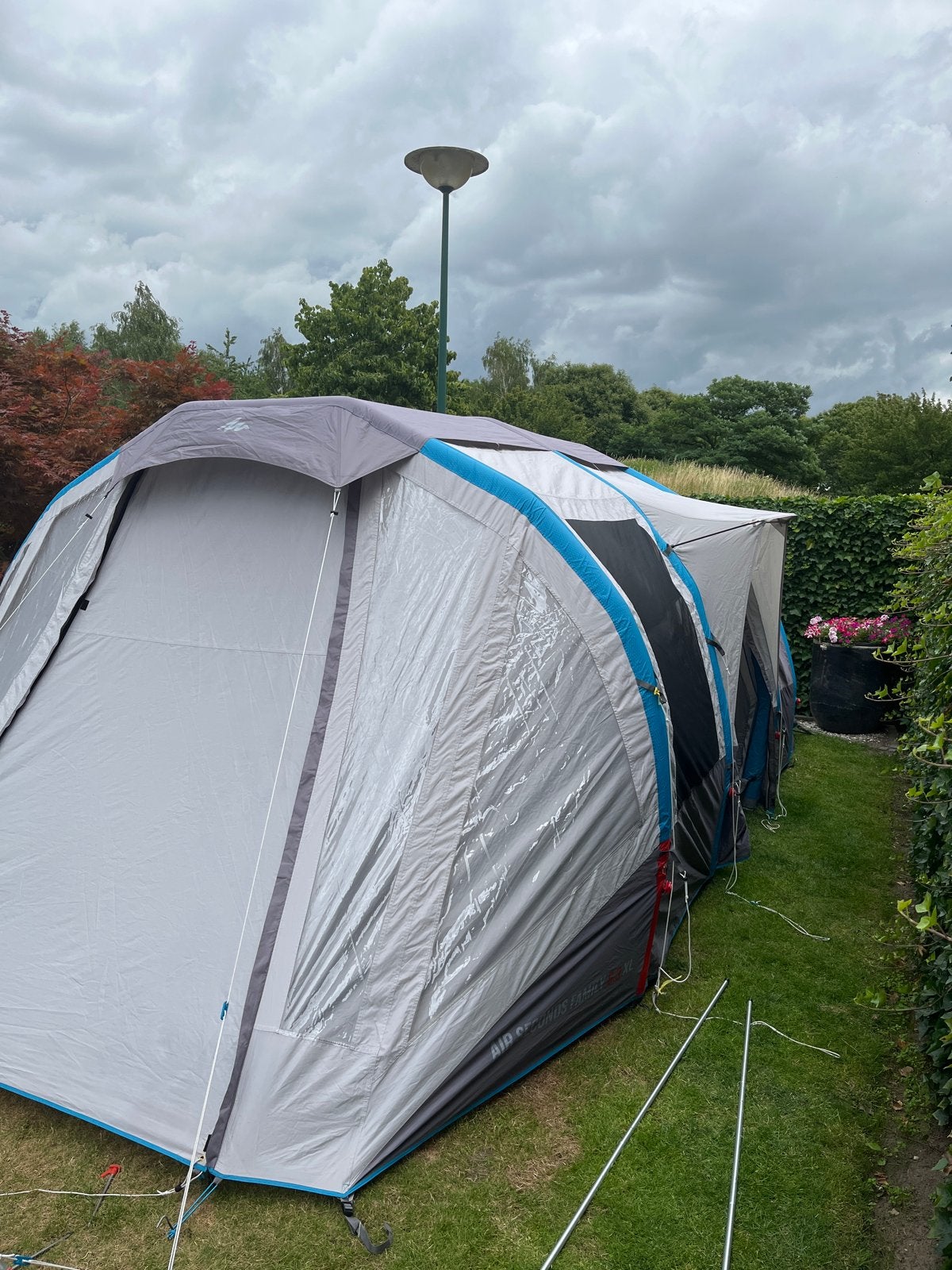 Quechua Air Seconds Family 6.3 XL opblaasbare tent, Ophalen, Zo goed als nieuw, Meer dan 6