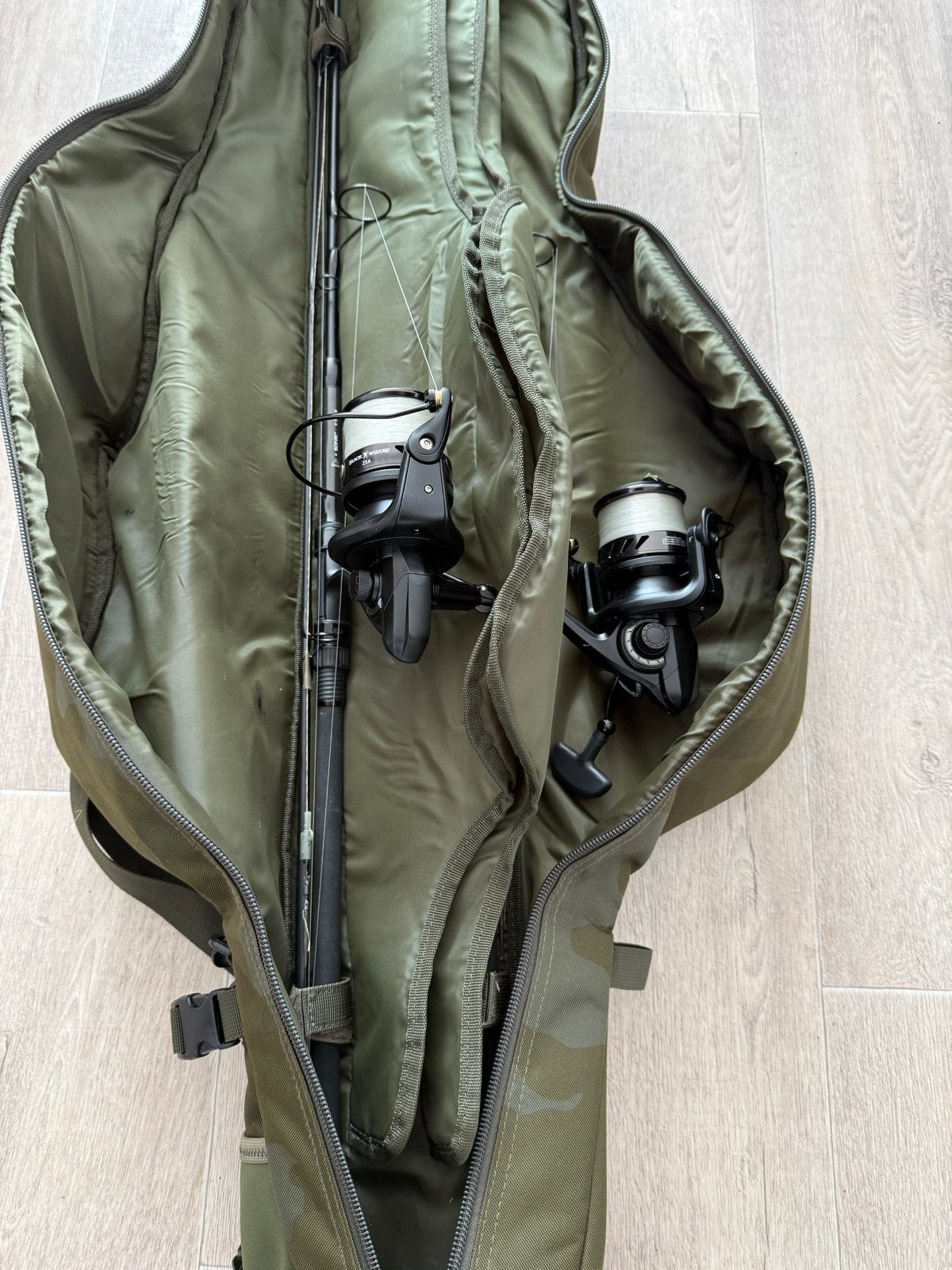 Complete karperset voor stalker visserij of korte sessies, Ophalen, Gebruikt, Complete set