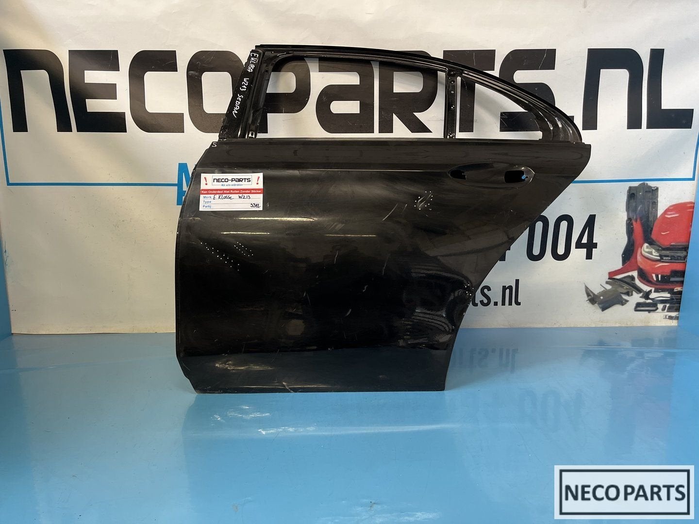 MERCEDES E KLASSE W213 ACHTERDEUR PORTIER DEUR ORIGINEEL, Gebruikt, -, Ophalen of Verzenden, Spatbord
