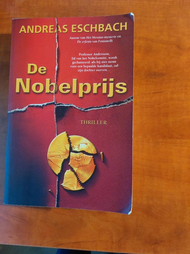 De nobelprijs Andreas Eschbach, Ophalen of Verzenden, Gelezen, Europa overig