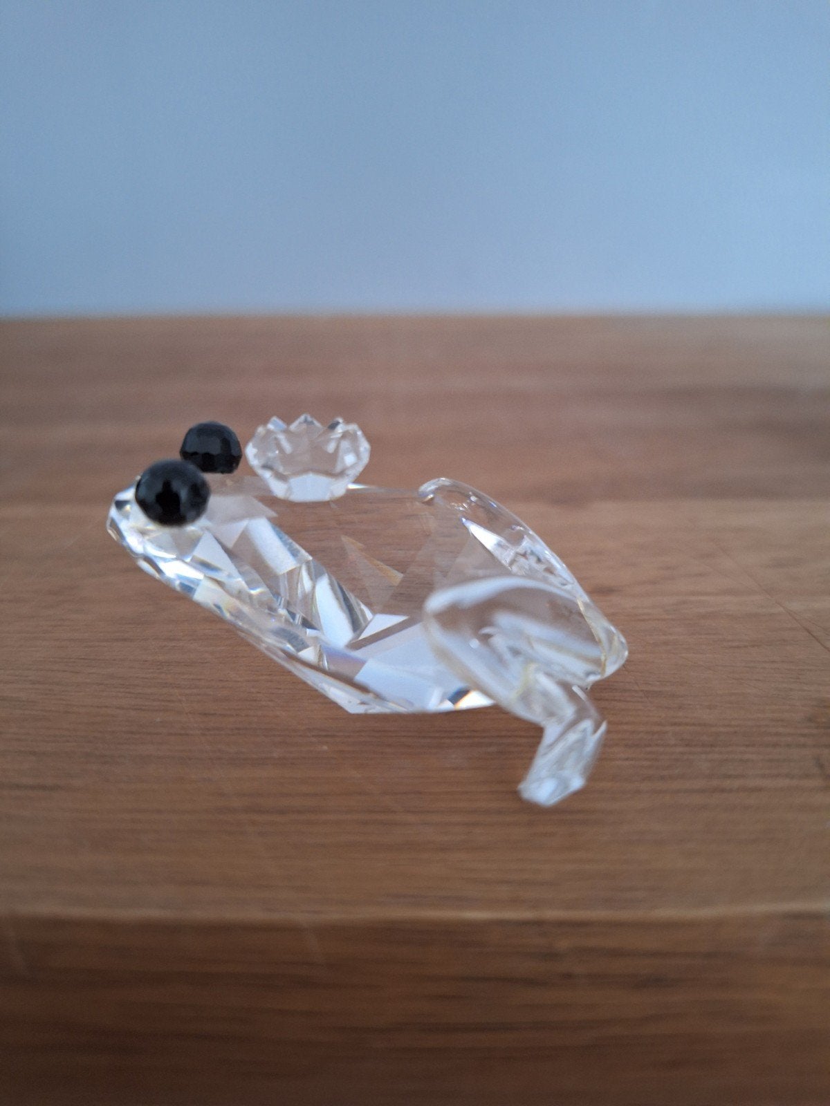 Swarovski-kristallen kikkerprins, Ophalen of Verzenden, Zo goed als nieuw, Figuurtje