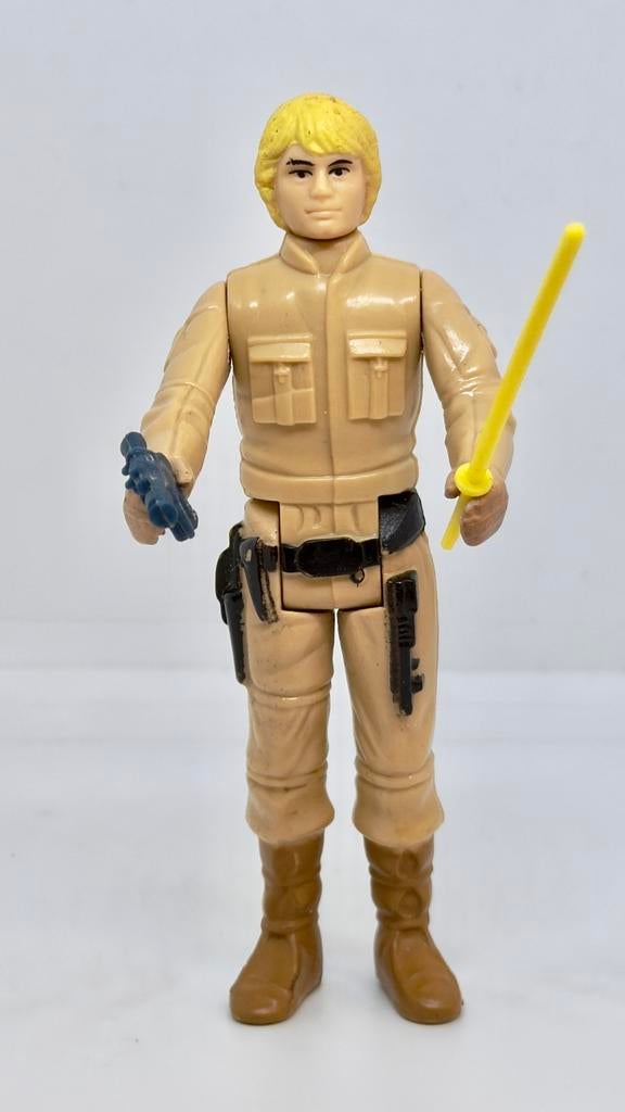 Vintage Star Wars Luke Skywalker (Bespin Fatigues) Yellow, Ophalen, Zo goed als nieuw, Actiefiguurtje