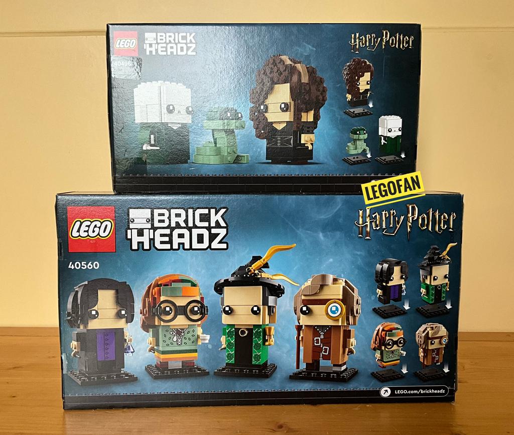🆕NIEUW (SEALED):LEGO Harry Potter Brickheadz 40496 en 40560, Ophalen of Verzenden, Nieuw, Complete set, Lego