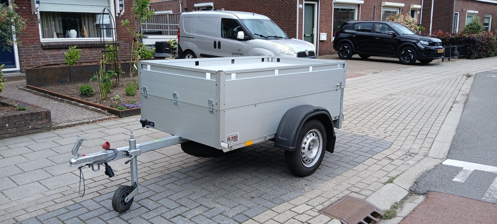 Nette anssems bagagewagen, gesloten enkelasser, Auto diversen, Aanhangers en Bagagewagens, Ophalen of Verzenden