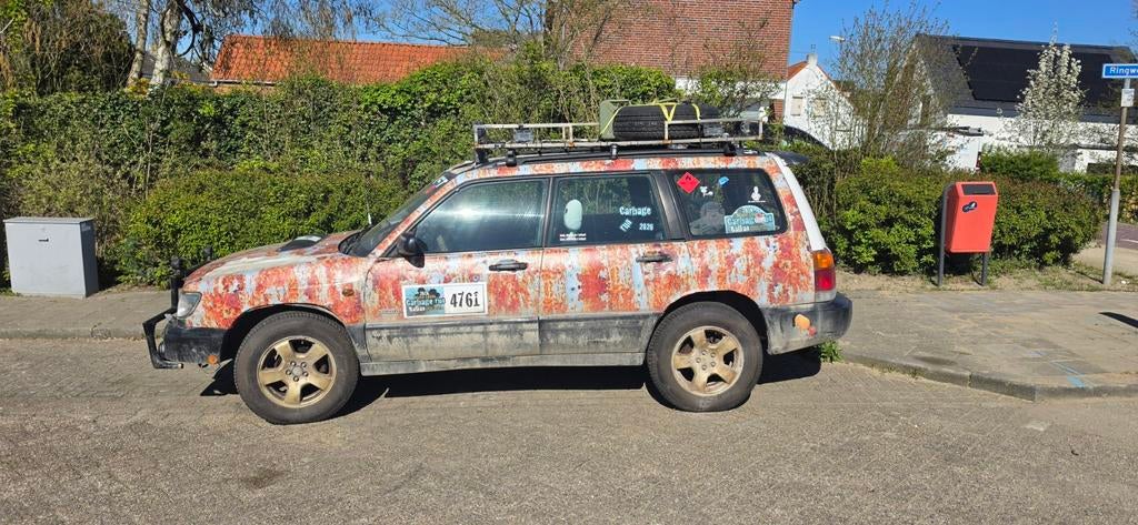 Subaru Forester 2.0 Turbo 1999 Groen, Auto's, Subaru, Particulier, Forester, 4x4, ABS, Adaptieve lichten, Airbags, Airconditioning