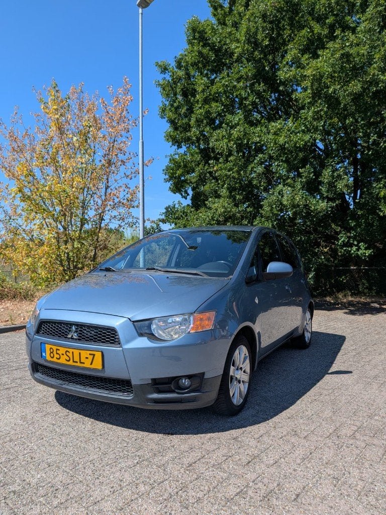 Mitsubishi Colt 1.3 5-DR 2011 Blauw (met NAP), Voorwielaandrijving, Euro 5, Stof, Blauw