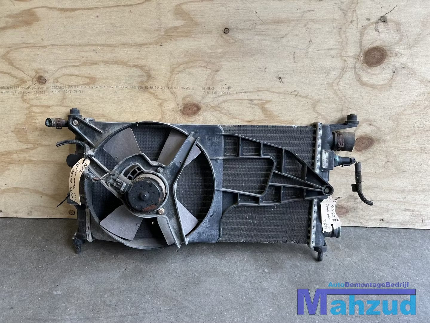 OPEL CORSA B 1.2 radiateur koelvin koelerpakket 1993-2000, Gebruikt, Opel Automobile GmbH, Ophalen of Verzenden, Kontakt@opel-infoservice.de