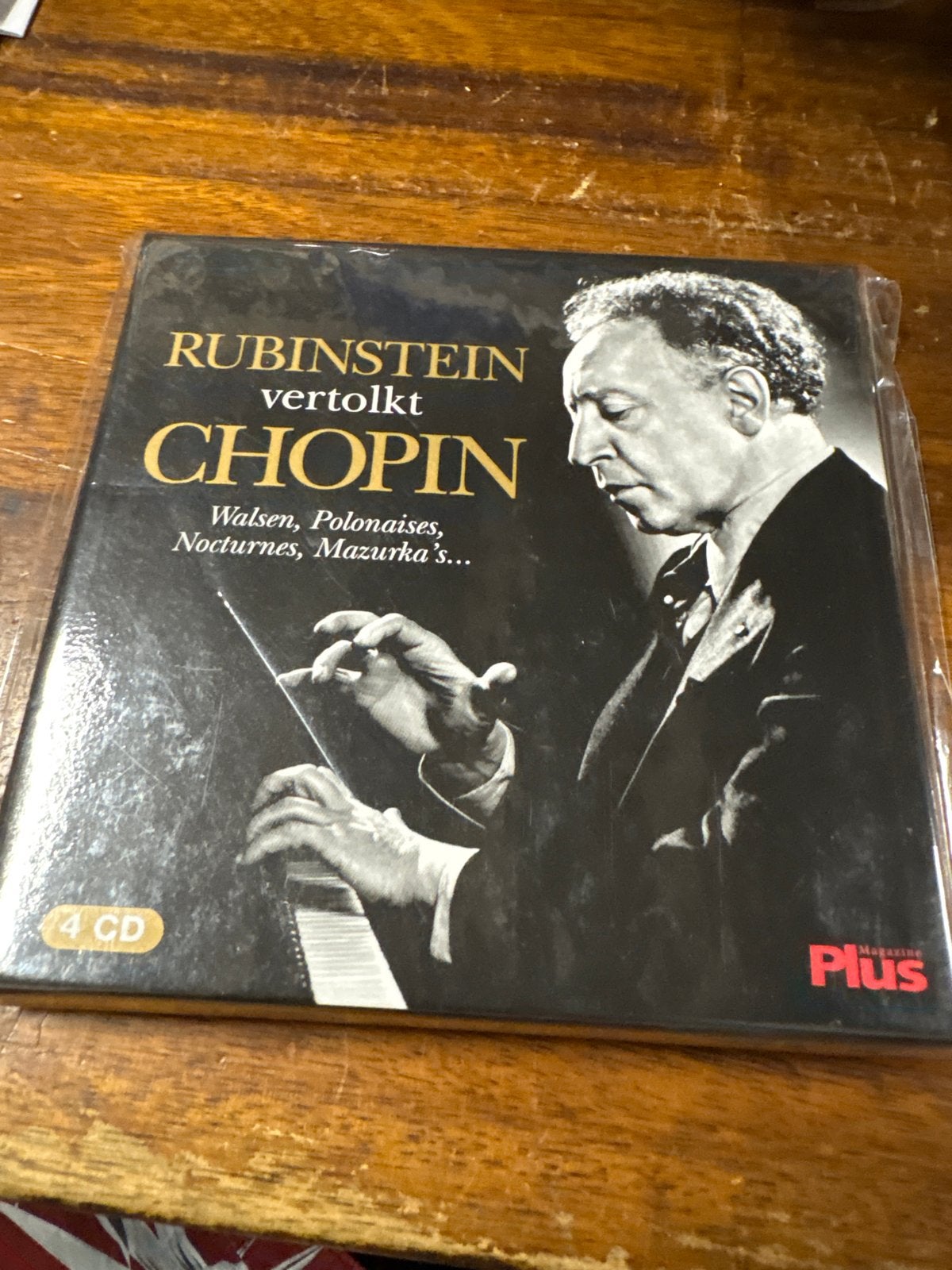 Rubinstein vertolkt Chopin - 4 CD Boxset, Kamermuziek, Boxset, Ophalen of Verzenden, Zo goed als nieuw