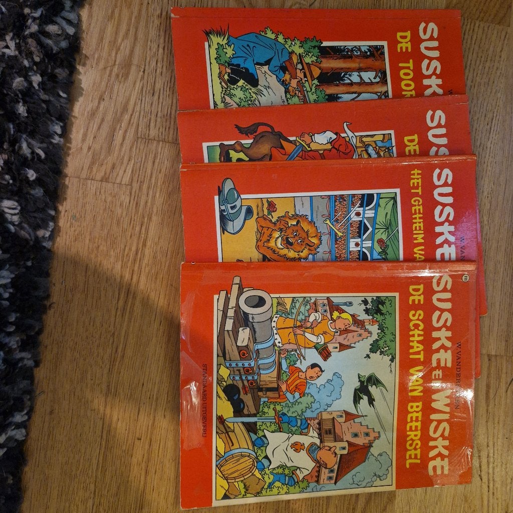 Suske en wiske, Gelezen, Verzenden, Willy Vandersteen, Meerdere stripboeken