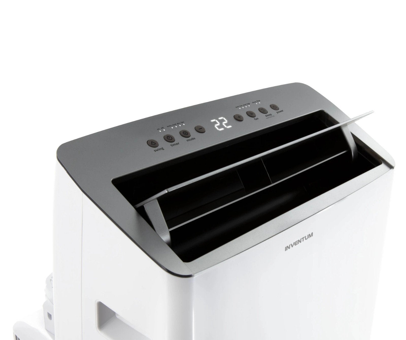 mobiele airco inventum 12000btu dual hose systeem, Timer, 3 snelheden of meer, Ophalen of Verzenden, Zo goed als nieuw