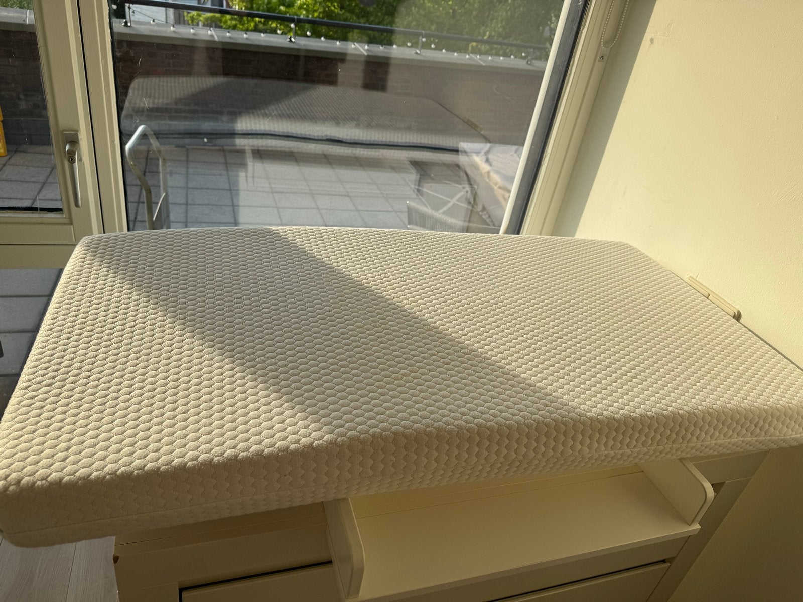 AeroSleep Evolution babymatras 120 x 160, Ophalen, Zo goed als nieuw, Ledikant