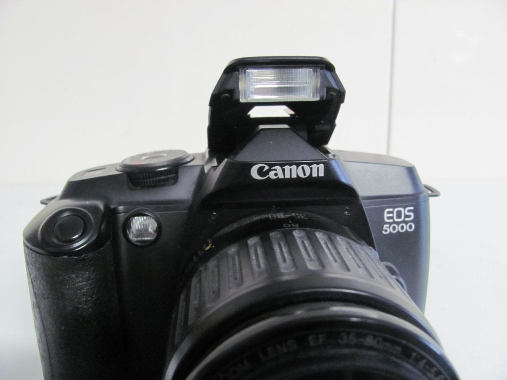 Canon spiegelreflexcamera EOS 5000 met 35-80mm, Ophalen of Verzenden, Zo goed als nieuw, Spiegelreflex, Canon