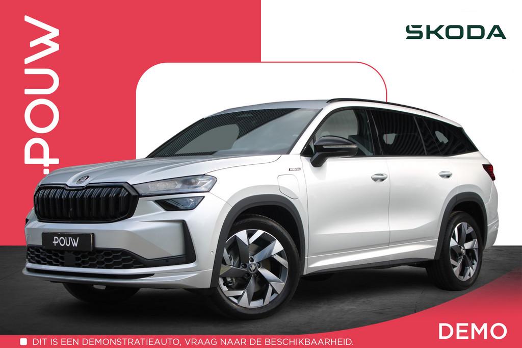Skoda Kodiaq 1.5 TSI 204pk PHEV Sportline Business | Trekhaa, Auto's, Skoda, 12 maanden, 250 km/l, 26 kWh, Bedrijf