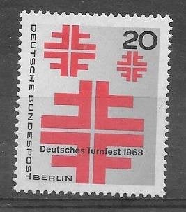 Duitsland - Berlijn 1967  Turnbond, Verzenden, BRD, Postfris