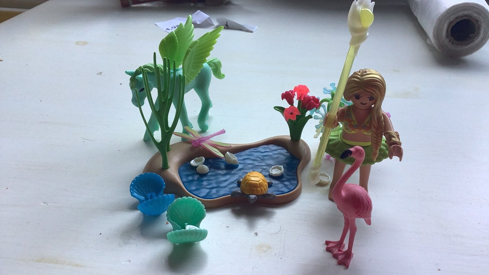 Playmobil Feeënwereld met Pegasus en Flamingo, Ophalen of Verzenden, Gebruikt, Jongen of Meisje