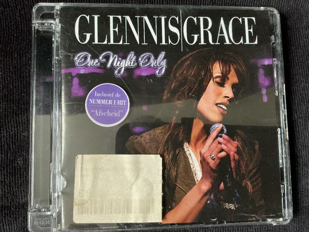 Glennis Grace, One Night Only cd, Ophalen of Verzenden, Zo goed als nieuw