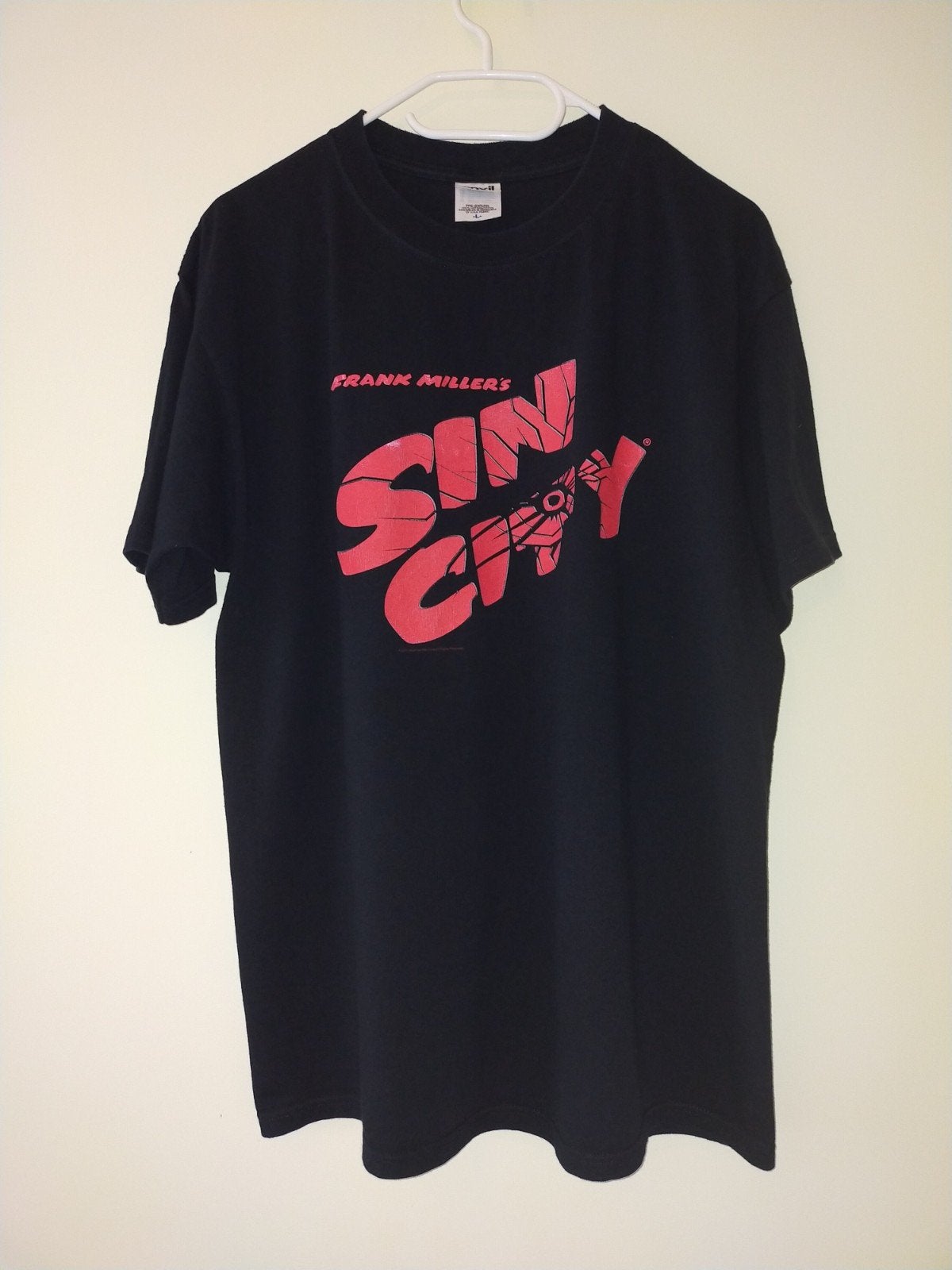 Sin City T-shirt - Anvil - Maat L, Ophalen, Maat 52/54 (L), Zwart, Anvil