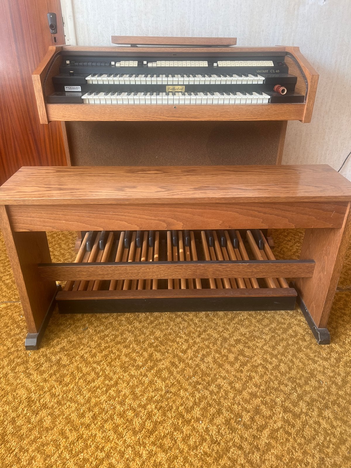 Viscount CL 45 "Cathedral" Orgel met 2 klavieren, Muziek en Instrumenten, Ophalen, Gebruikt, 2 klavieren, Orgel